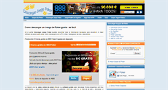 Desktop Screenshot of descargar-juego-poker.com